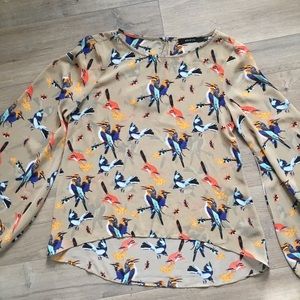 Trendy Boutique Adorable Ark and Co Bird Blouse